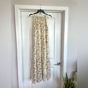 Anthropologie Tiered Maxi Dress